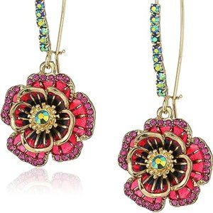Zara Rose Dangle Earrings
